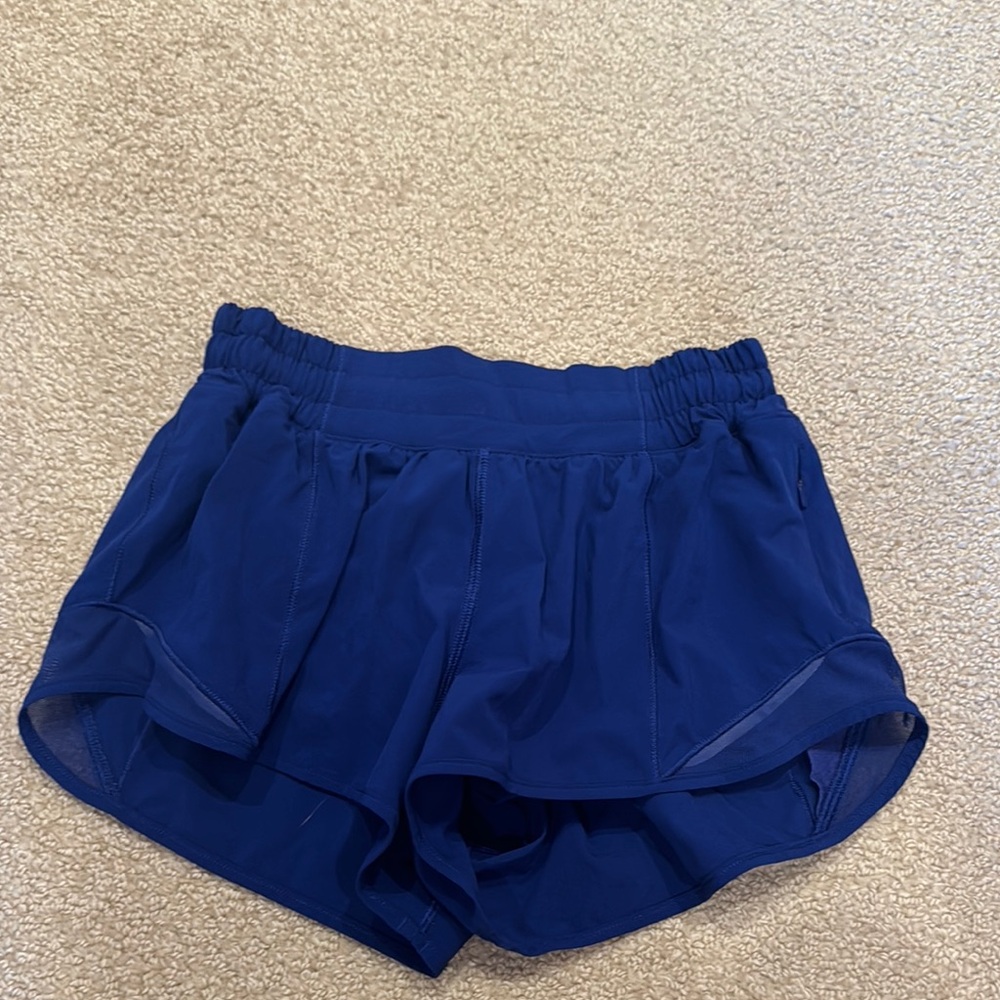 Women's Blue Athletic Shorts